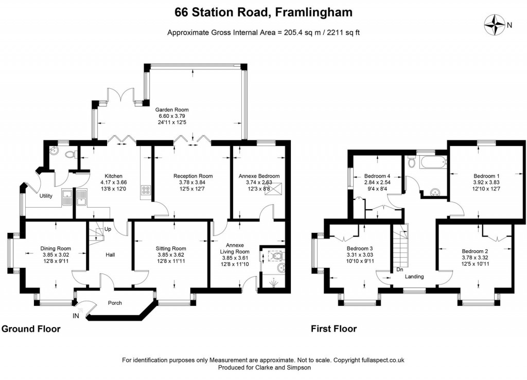 Floorplans For Framlingham, Suffolk 