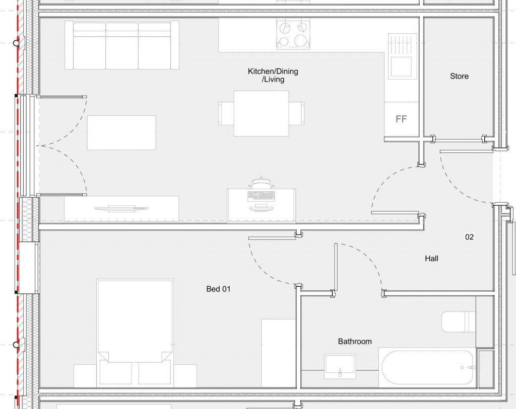 Floorplans For Church Corner House, Church Road, RH16