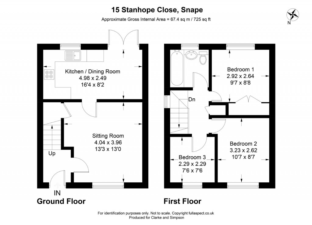 Floorplans For Snape, Nr Heritage Coast, Suffolk