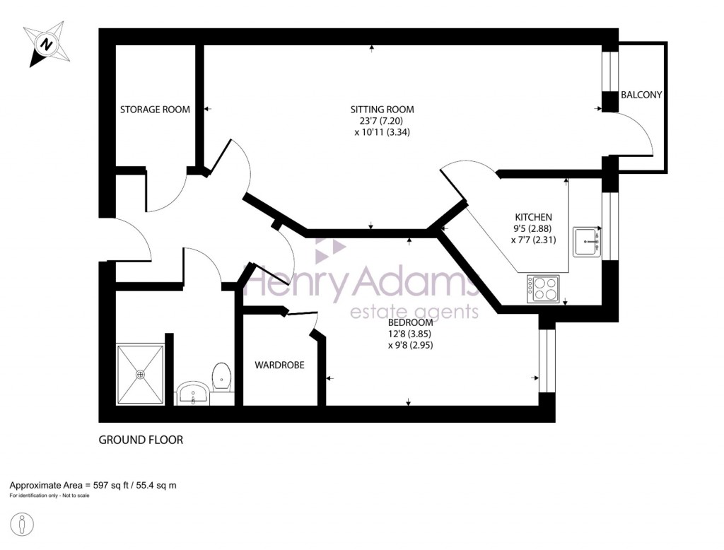 Floorplans For Meadowside, Storrington, RH20