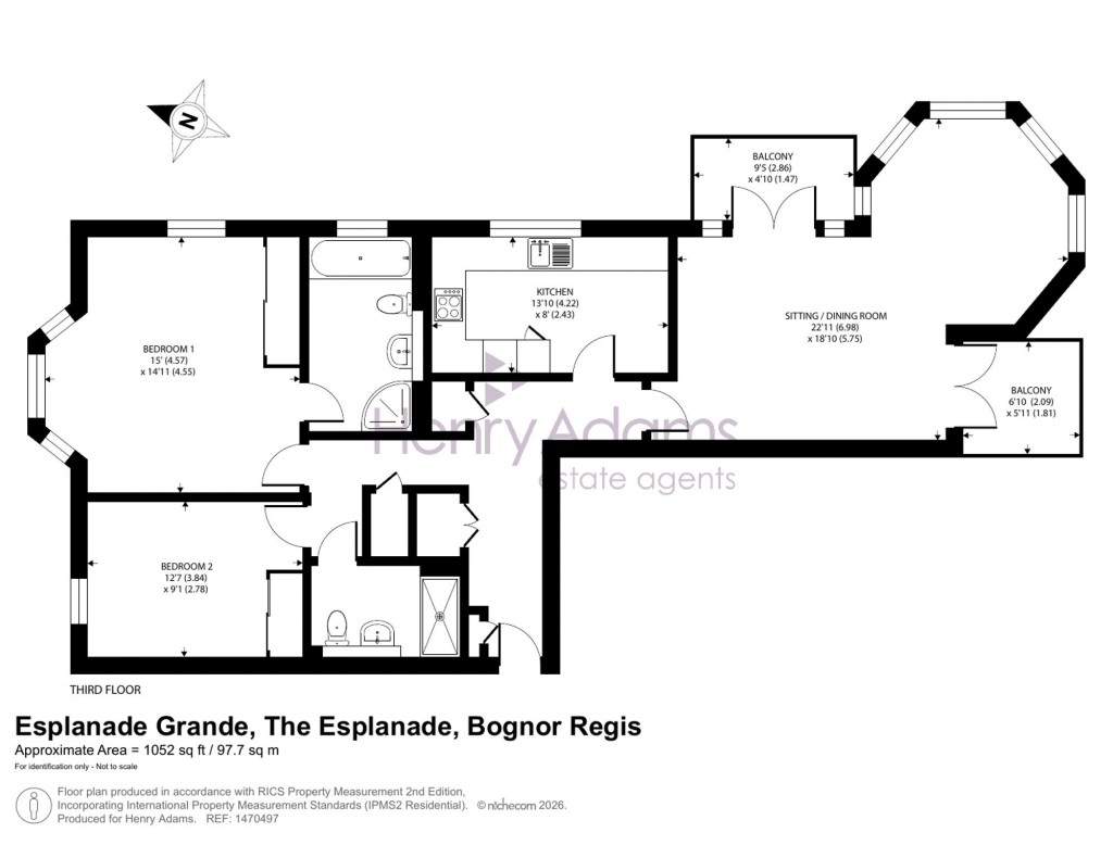 Floorplans For The Esplanade, Esplanade Grande The Esplanade, PO21