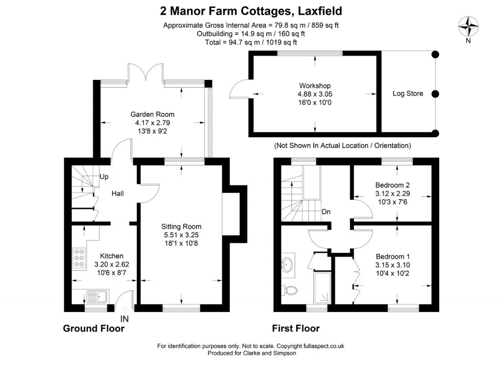 Floorplans For Laxfield, Suffolk