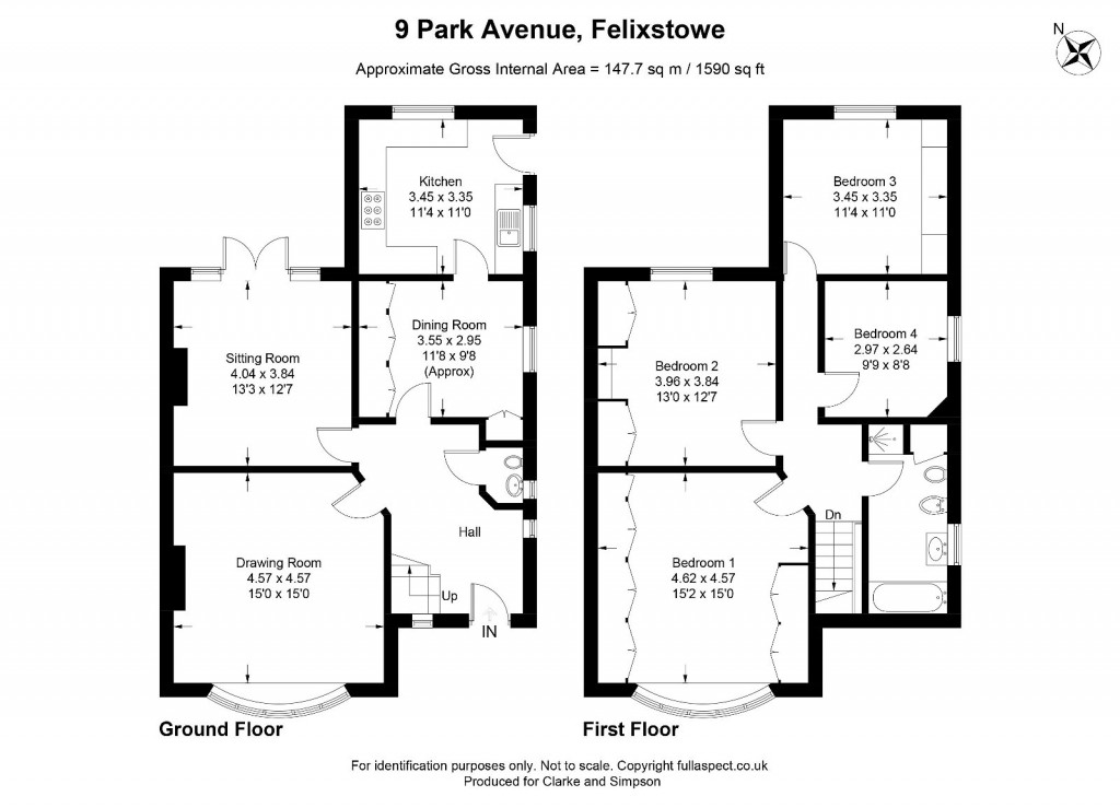 Floorplans For Felixstowe, Suffolk