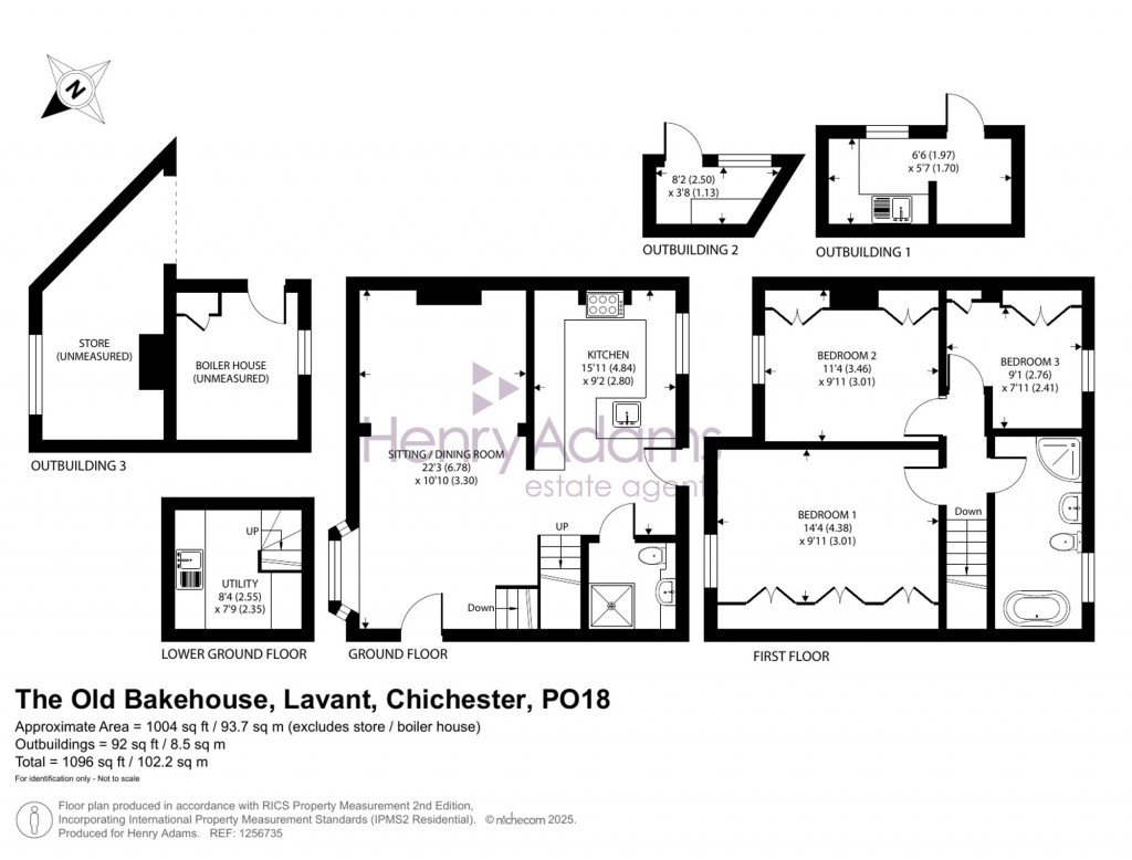 Floorplans For Lavant, Chichester, PO18