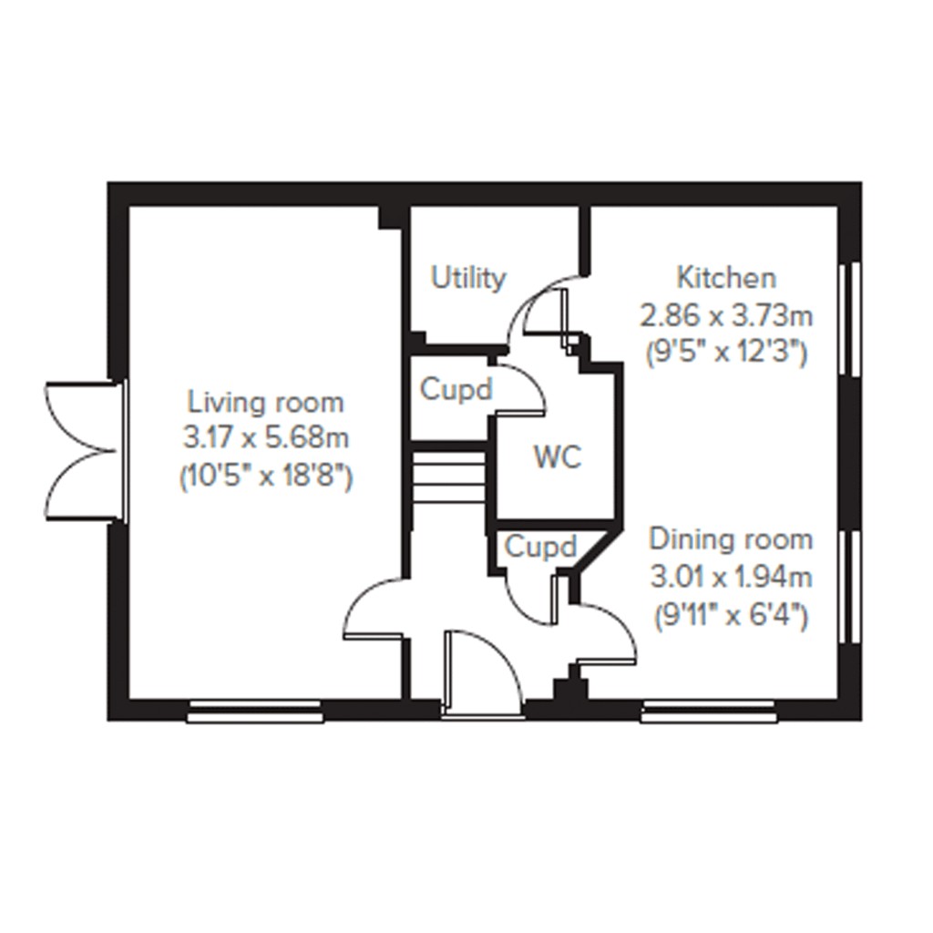 Floorplans For Manor Road, Selsey, PO20