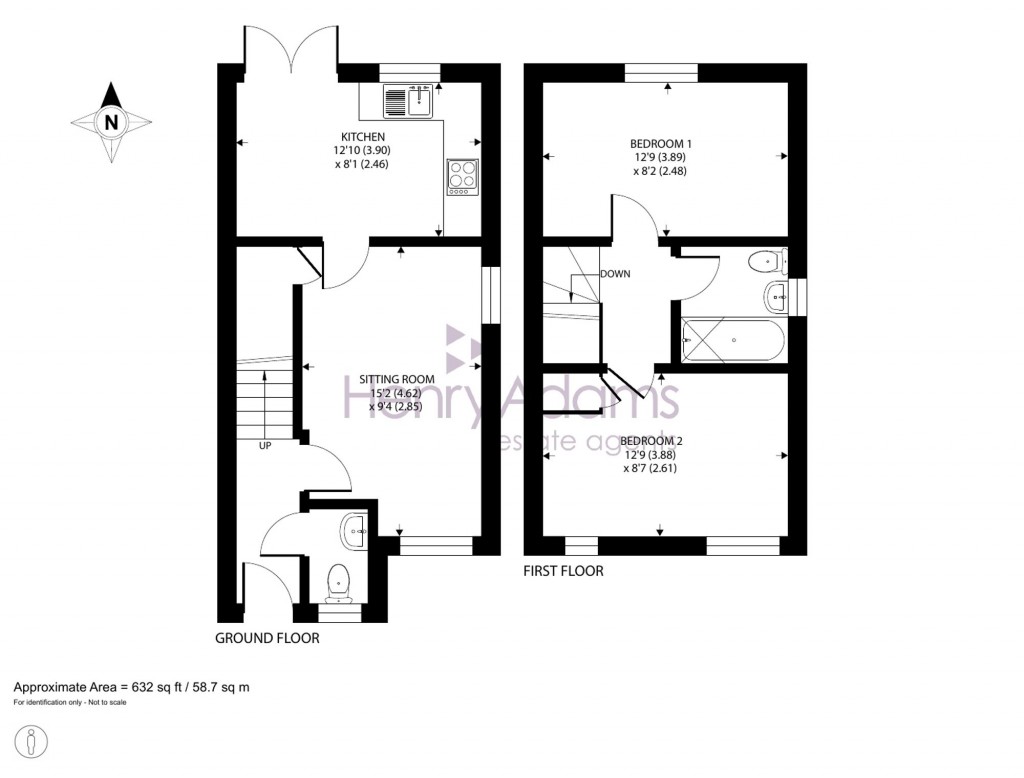 Floorplans For Filkins Close, Tangmere, PO20