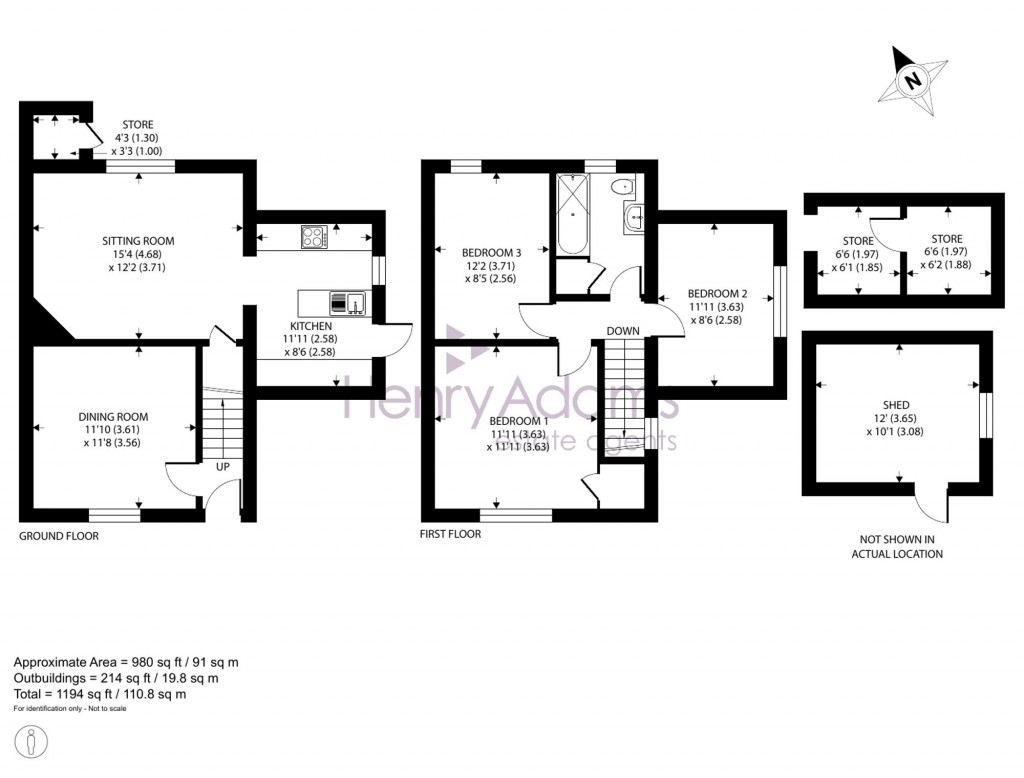 Floorplans For Selham Road, Selham, GU28