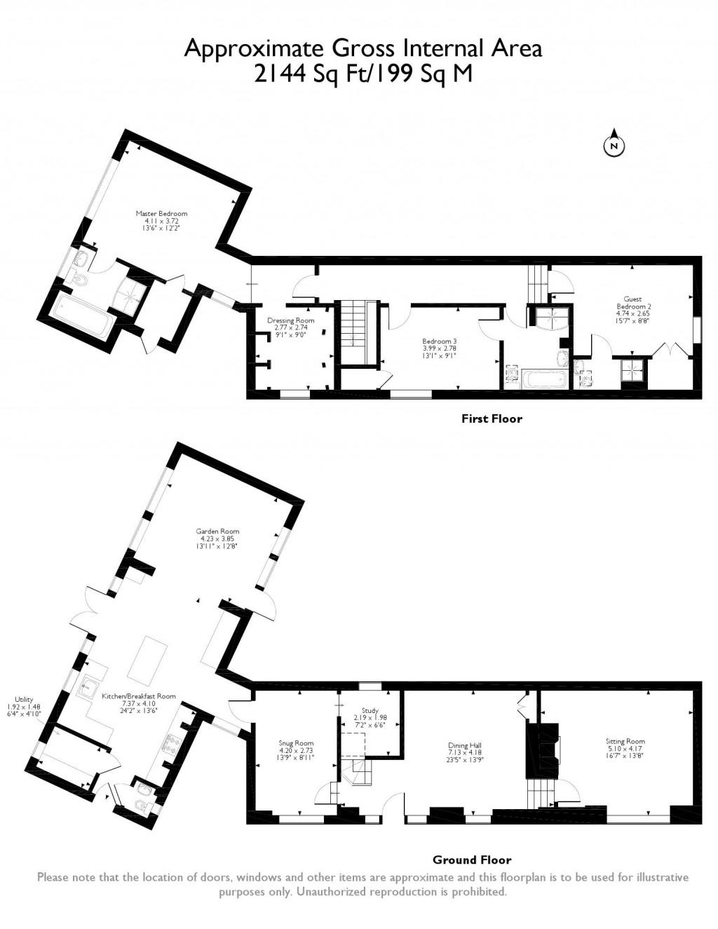 Floorplans For Tattenhall, Cheshire