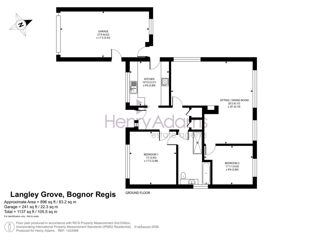Floorplans For Langley Grove, Aldwick, PO21