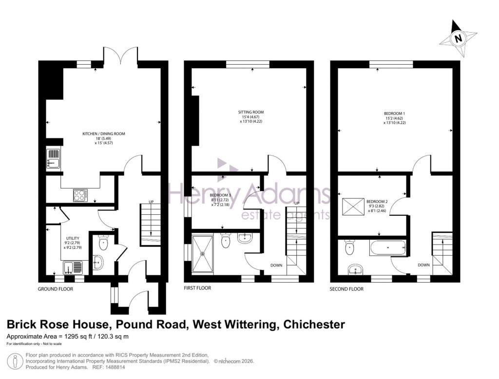 Floorplans For Pound Road, West Wittering, PO20