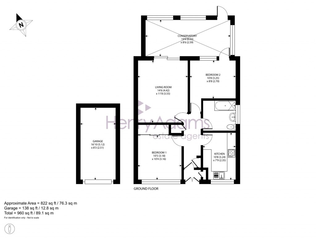 Floorplans For Slattsfield Close, Selsey, PO20
