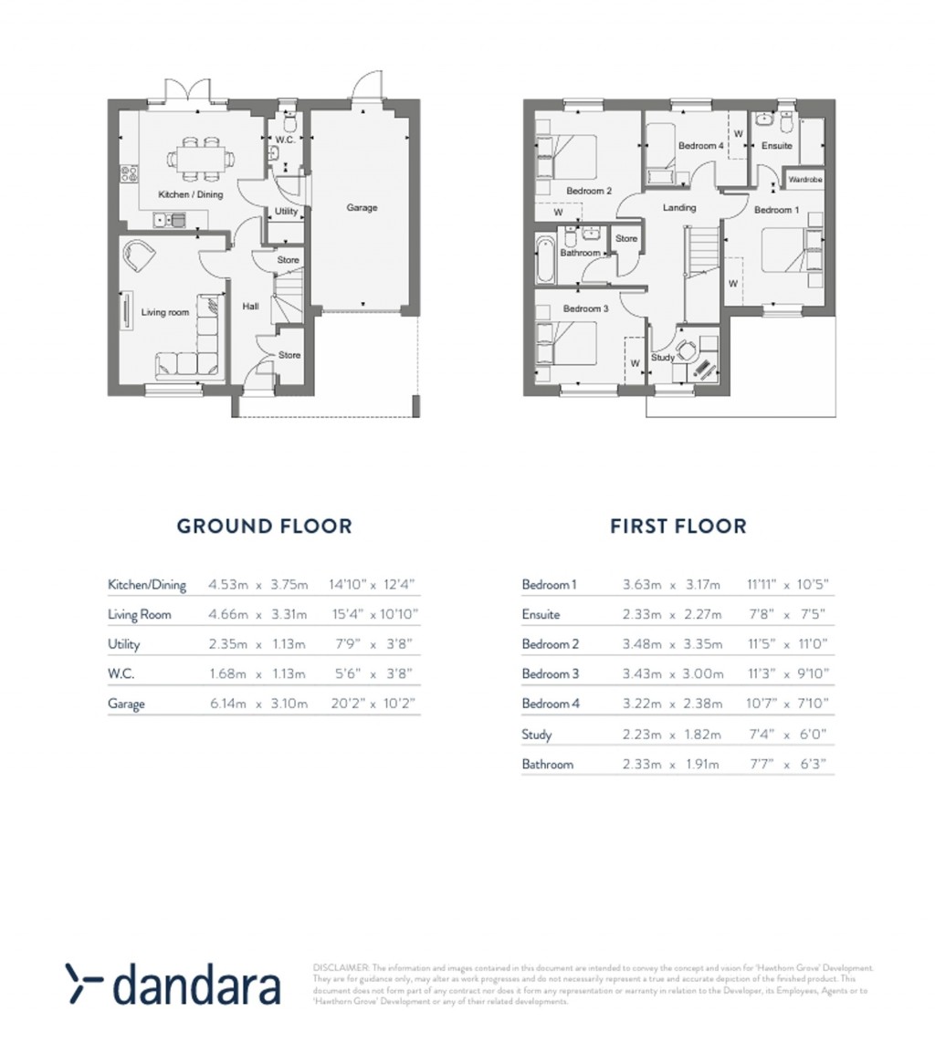 Floorplans For North Mundham, Chichester, PO20