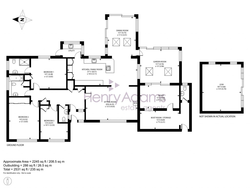 Floorplans For Storrington Road, Thakeham, RH20