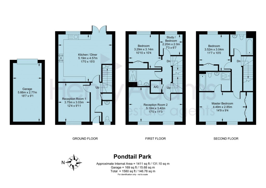 Floorplans For Pondtail Park, Horsham, RH12