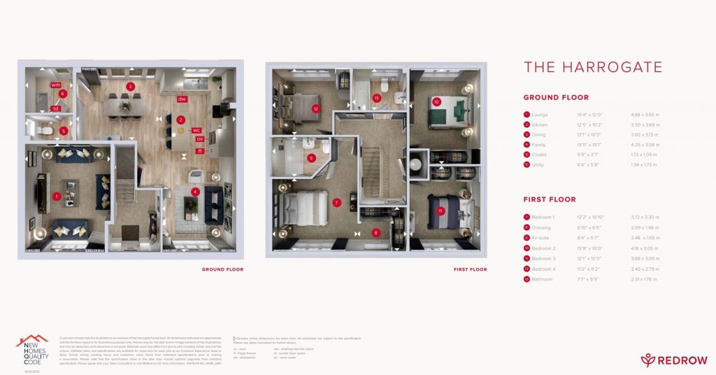 Floorplans For Bartons Road, Havant, PO9