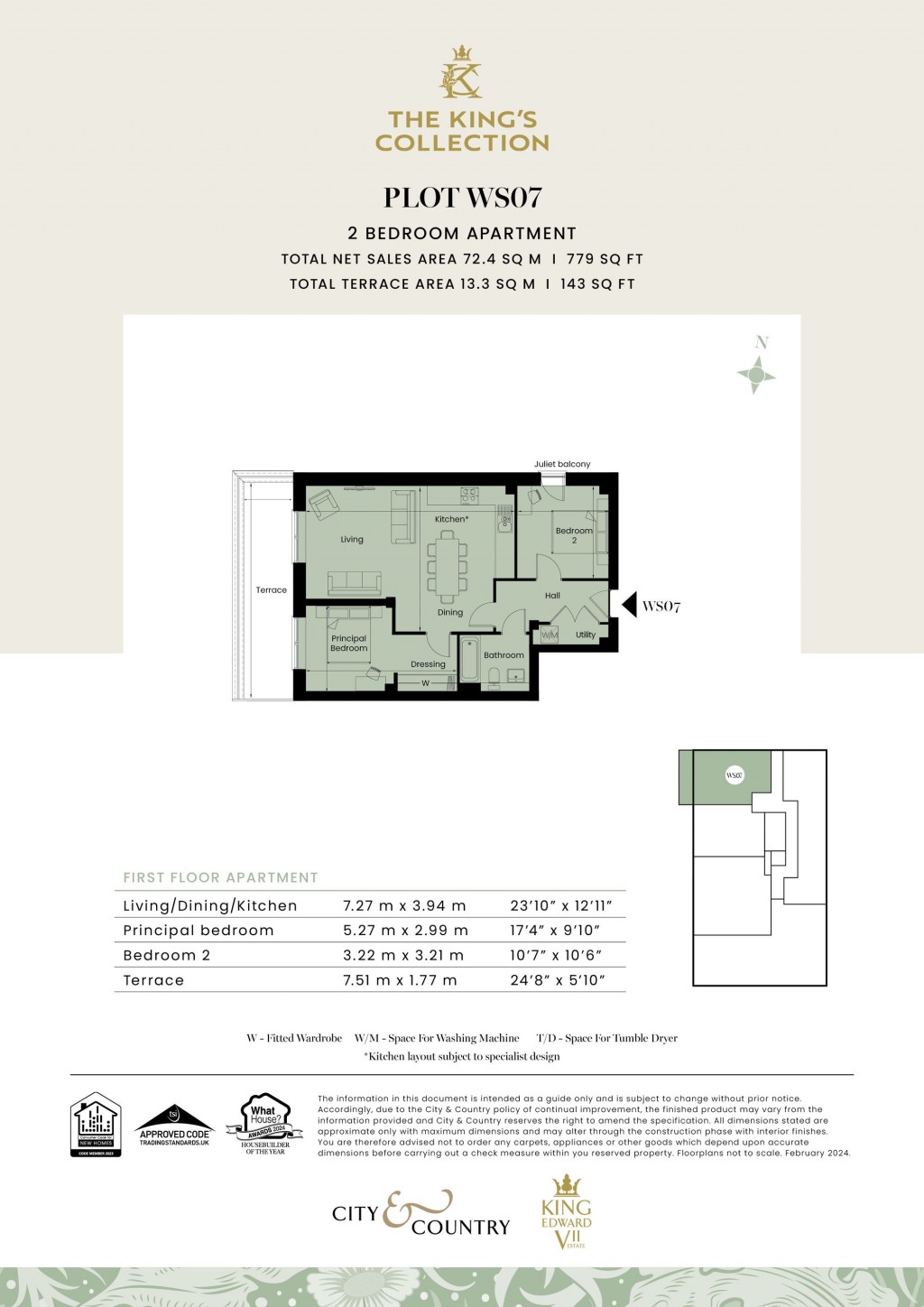 Floorplans For Kings Drive, Midhurst, GU29
