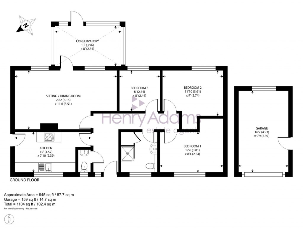 Floorplans For Wessex Avenue, East Wittering, PO20