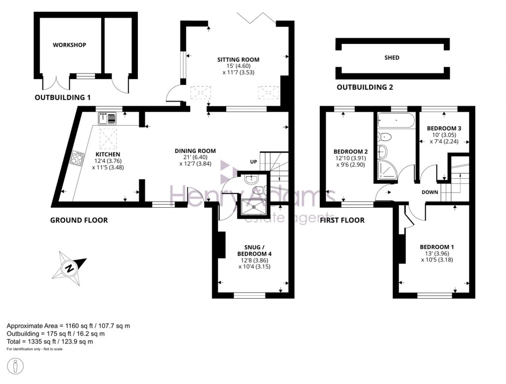 Floorplans For 138 Whyke Road, Chichester, PO19