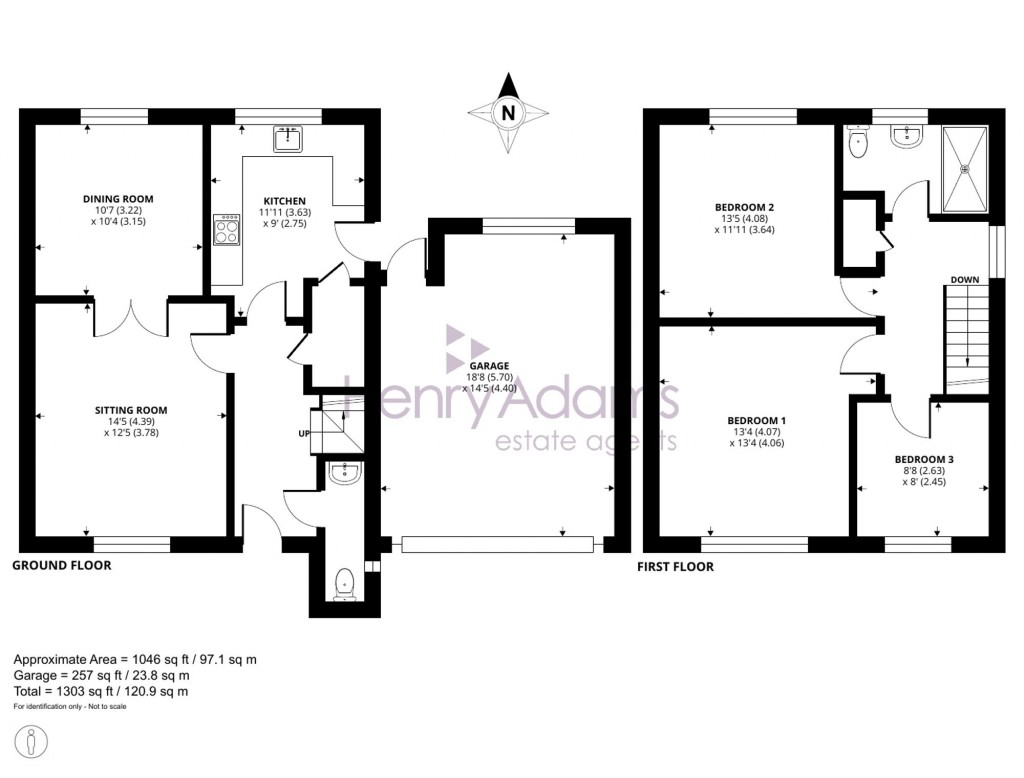Floorplans For Faithfull Crescent, Storrington, RH20