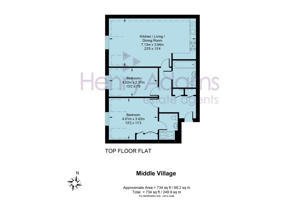 Floorplans For Middle Village, Haywards Heath, RH16