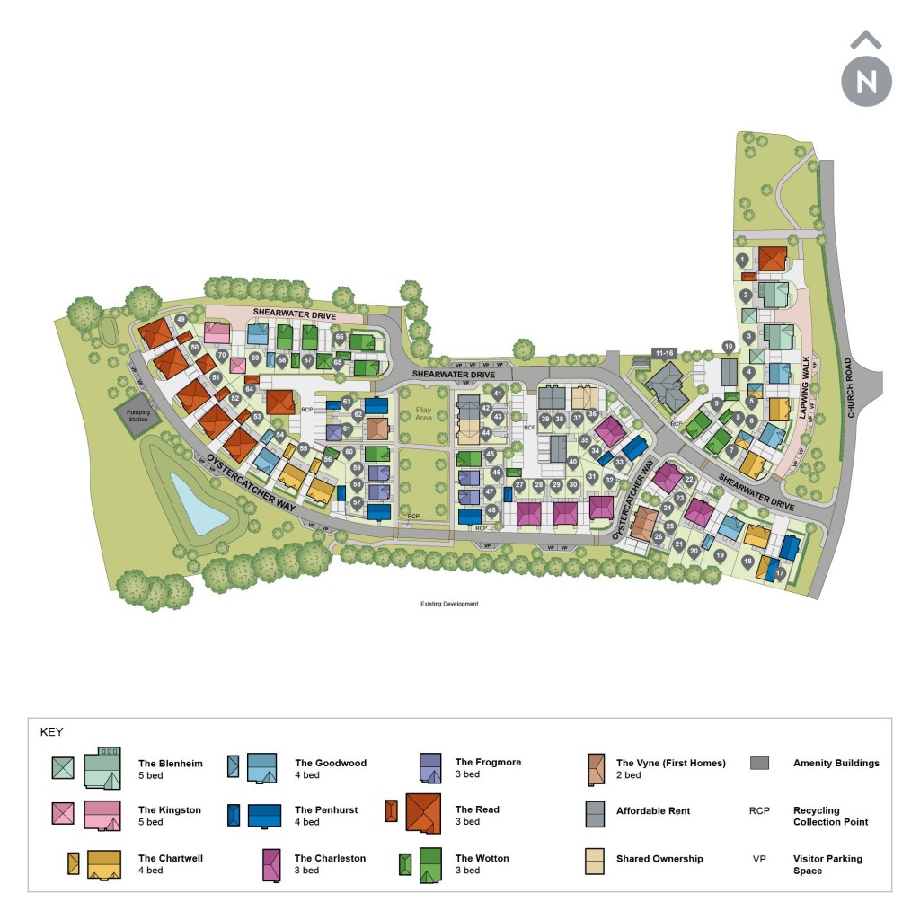 Floorplans For Wittering Place, Church Road, PO20