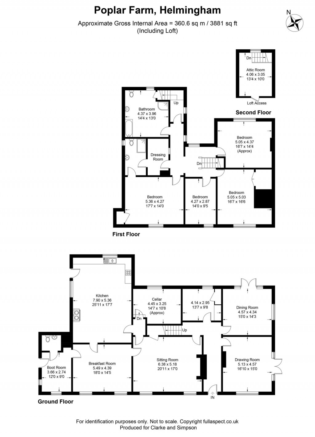 Floorplans For Helmingham, Suffolk