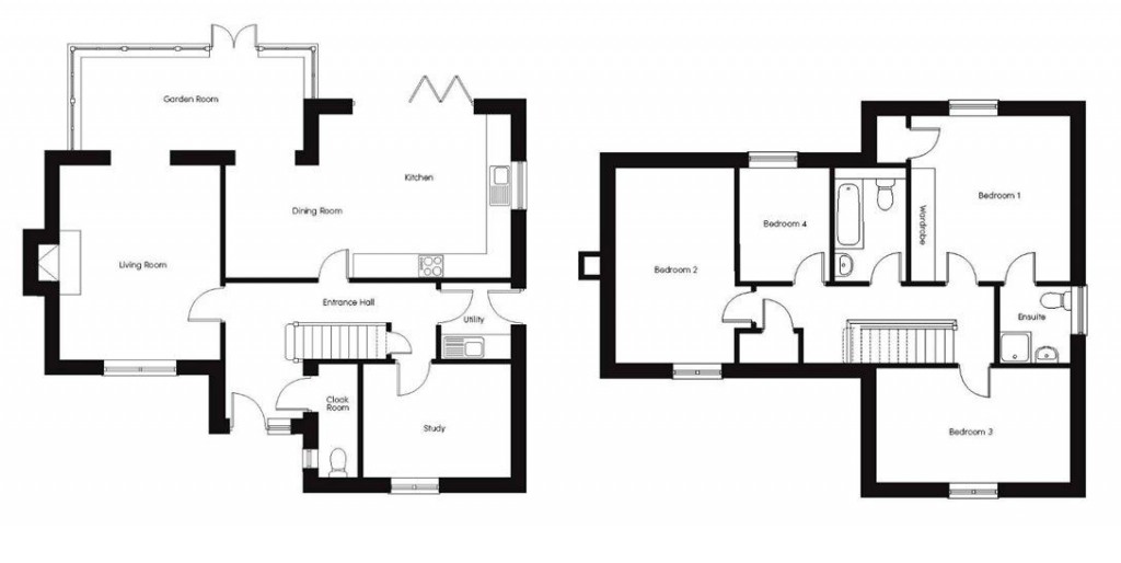 Floorplans For Framlingham, Suffolk