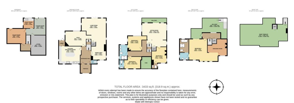 Floorplans For Cowes, Isle Of Wight