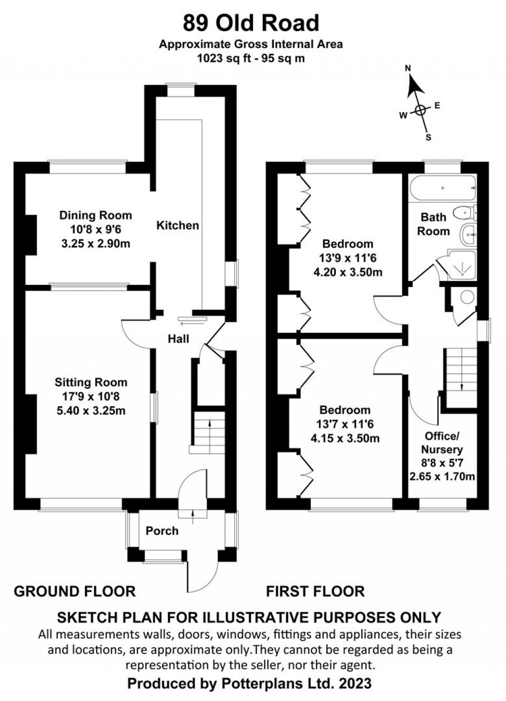 Floorplans For East Cowes, Isle of Wight