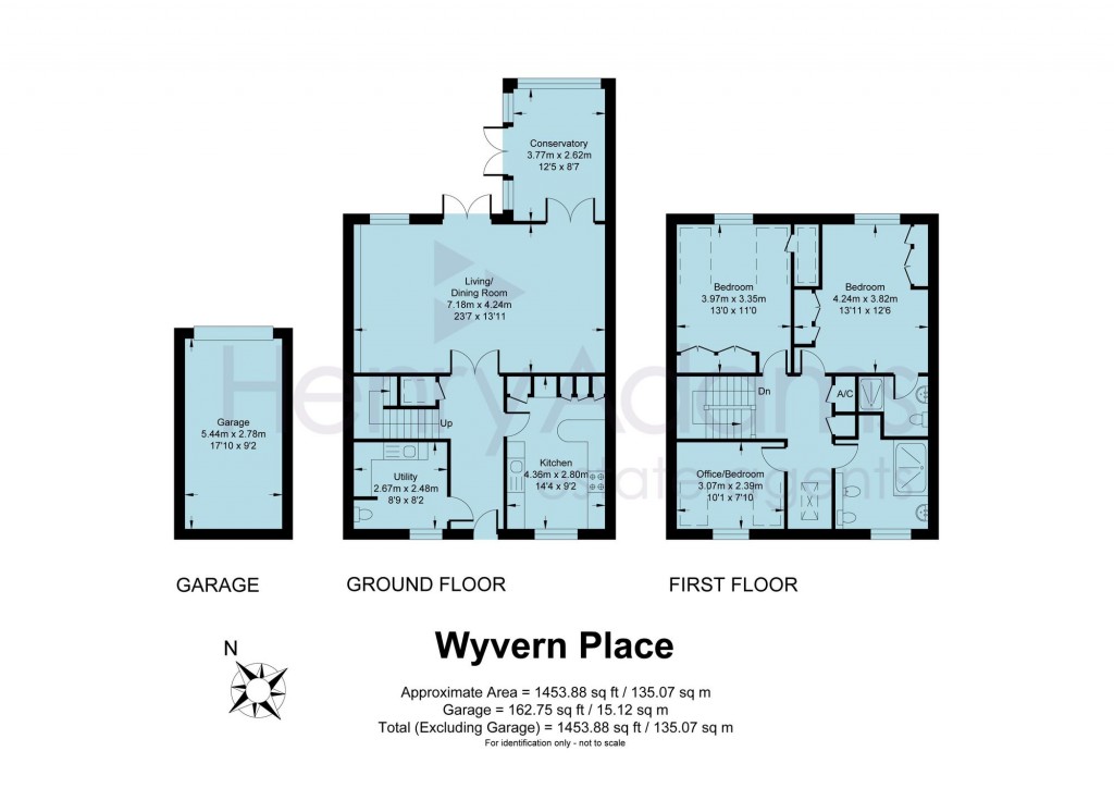 Floorplans For Wyvern Place, Warnham, RH12