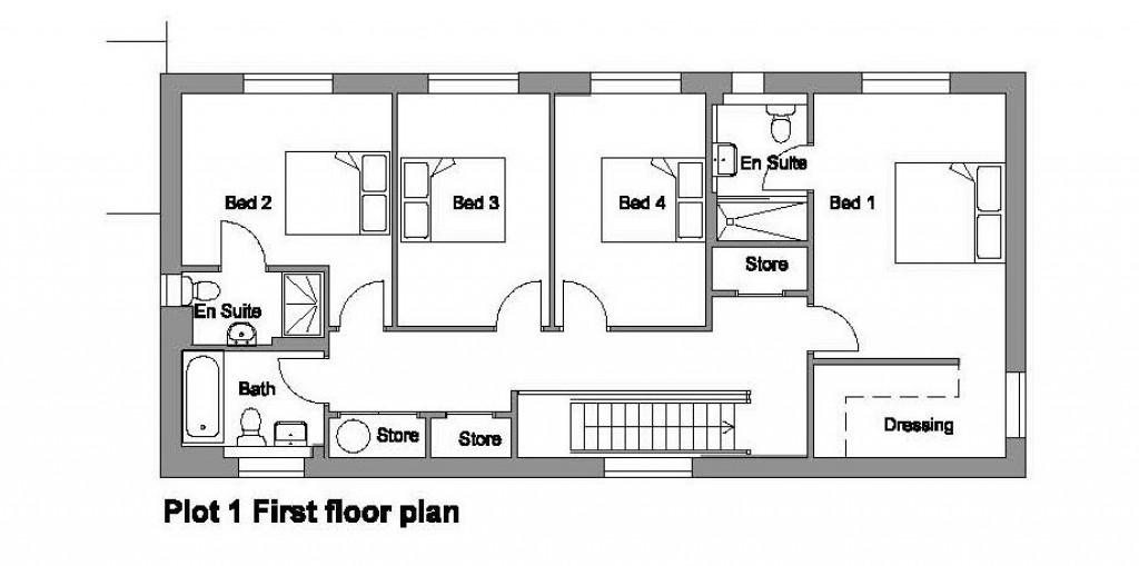 Floorplans For Sweffling, Nr Saxmundham, Suffolk