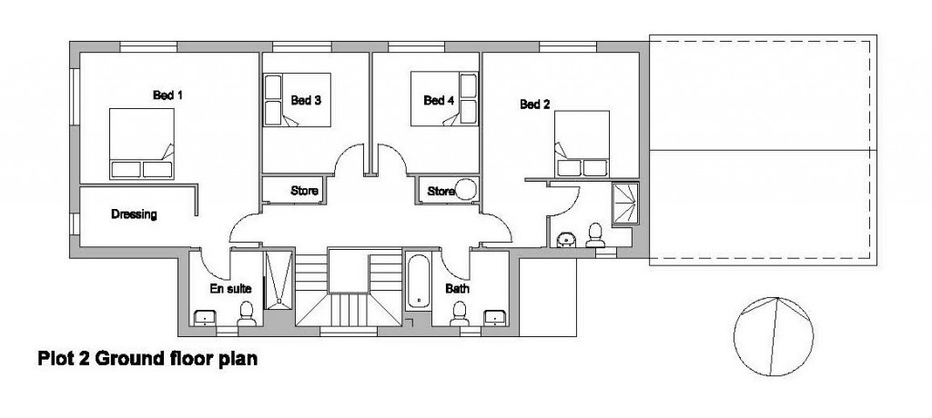 Floorplans For Sweffling, Nr Saxmundham, Suffolk