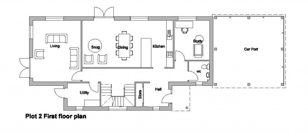 Floorplans For Sweffling, Nr Saxmundham, Suffolk