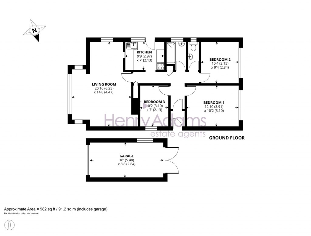 Floorplans For York Road, Selsey, PO20