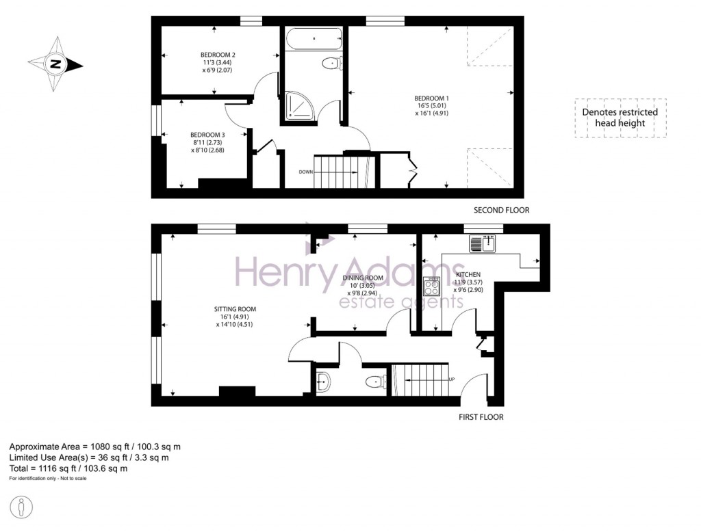 Floorplans For Chapel Street, Chichester, PO19