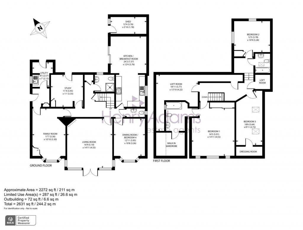 Floorplans For West Street, Selsey, PO20