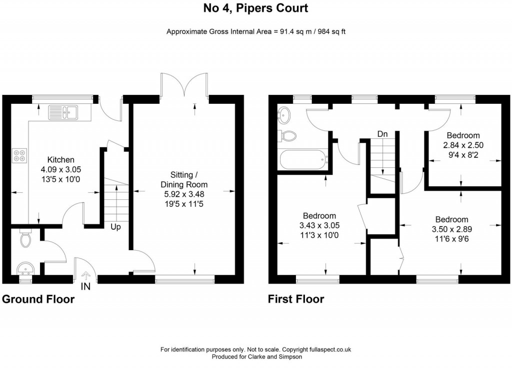 Floorplans For Worlingworth, Near Framlingham, Suffolk