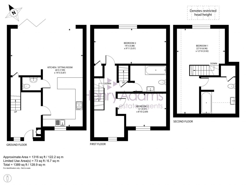 Floorplans For Stocks Lane, East Wittering, PO20