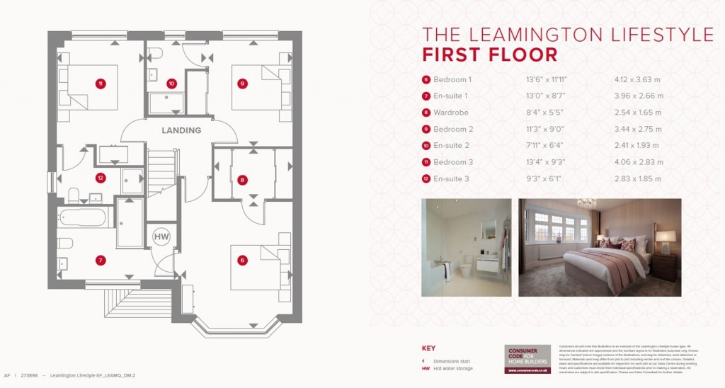 Floorplans For Harbour Views, Bartons Road, PO9