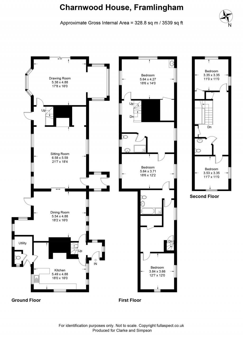 Floorplans For Framlingham, Suffolk