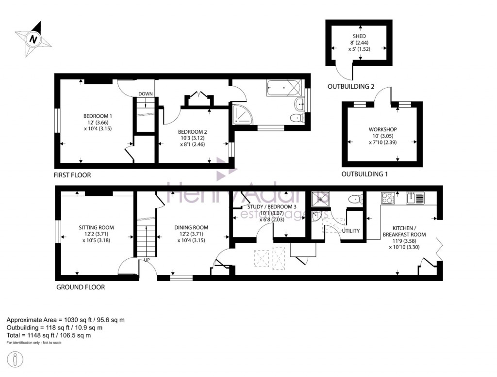 Floorplans For Florence Road, Chichester, PO19