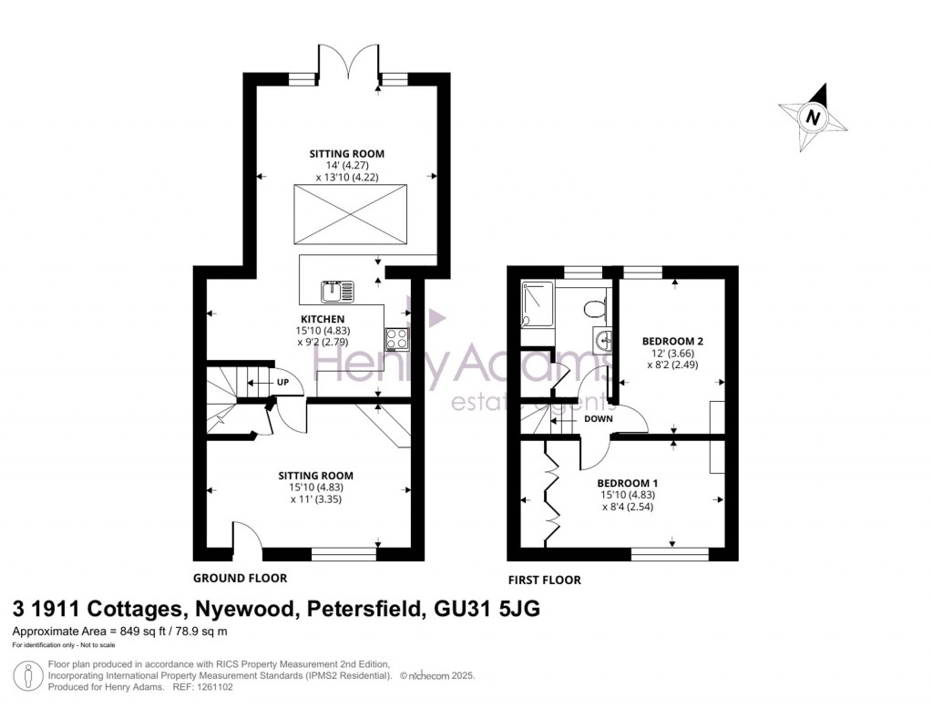 Floorplans For Nyewood, Petersfield, GU31
