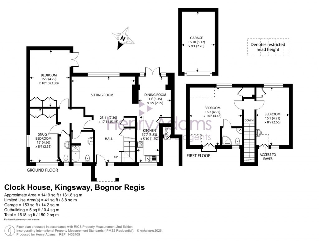 Floorplans For Kingsway, Bognor Regis, PO21