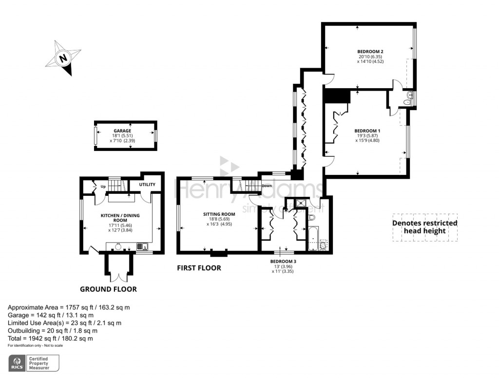 Floorplans For Mill Lane, Stedham, GU29