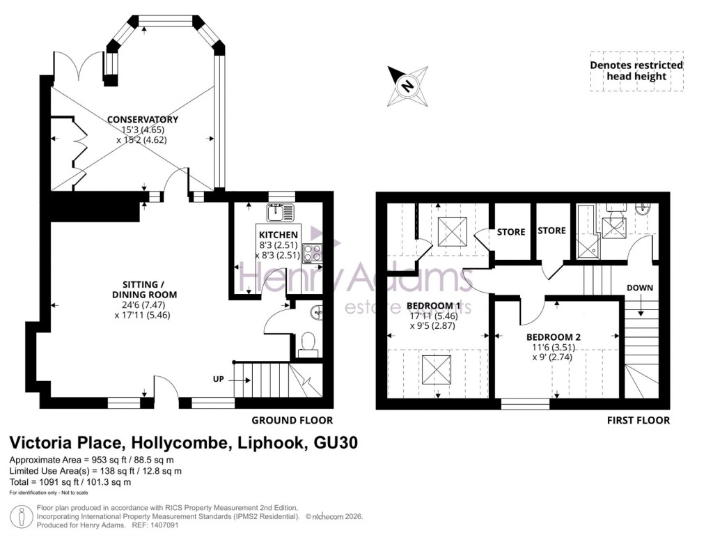 Floorplans For Hollycombe, Liphook, GU30