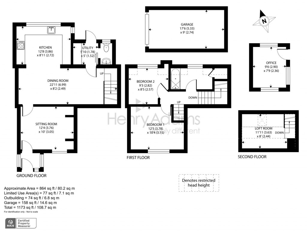 Floorplans For Lavender Row, Stedham, GU29