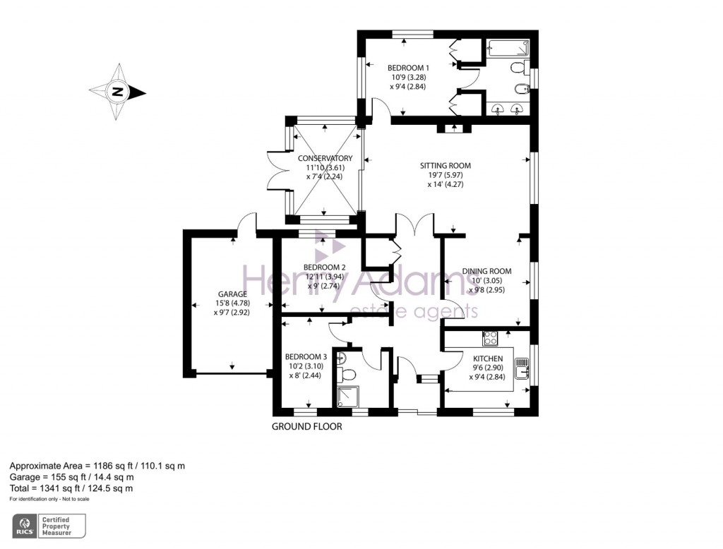 Floorplans For Selham Close, Chichester, PO19