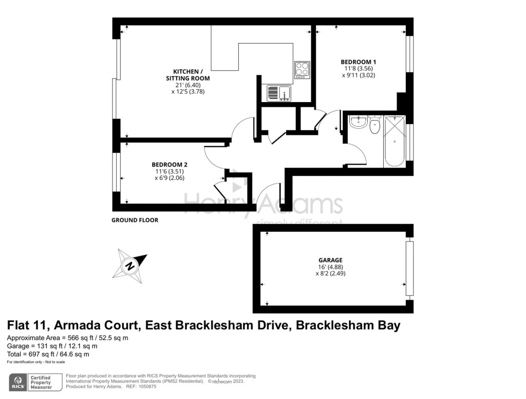 Floorplans For East Bracklesham Drive, Bracklesham Bay, PO20