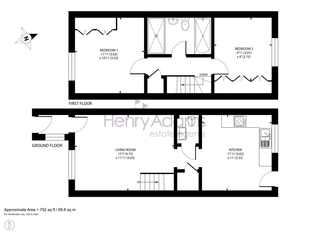 Floorplans For Fidler Close, Selsey, PO20