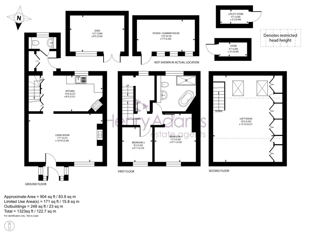 Floorplans For West Street, Selsey, PO20